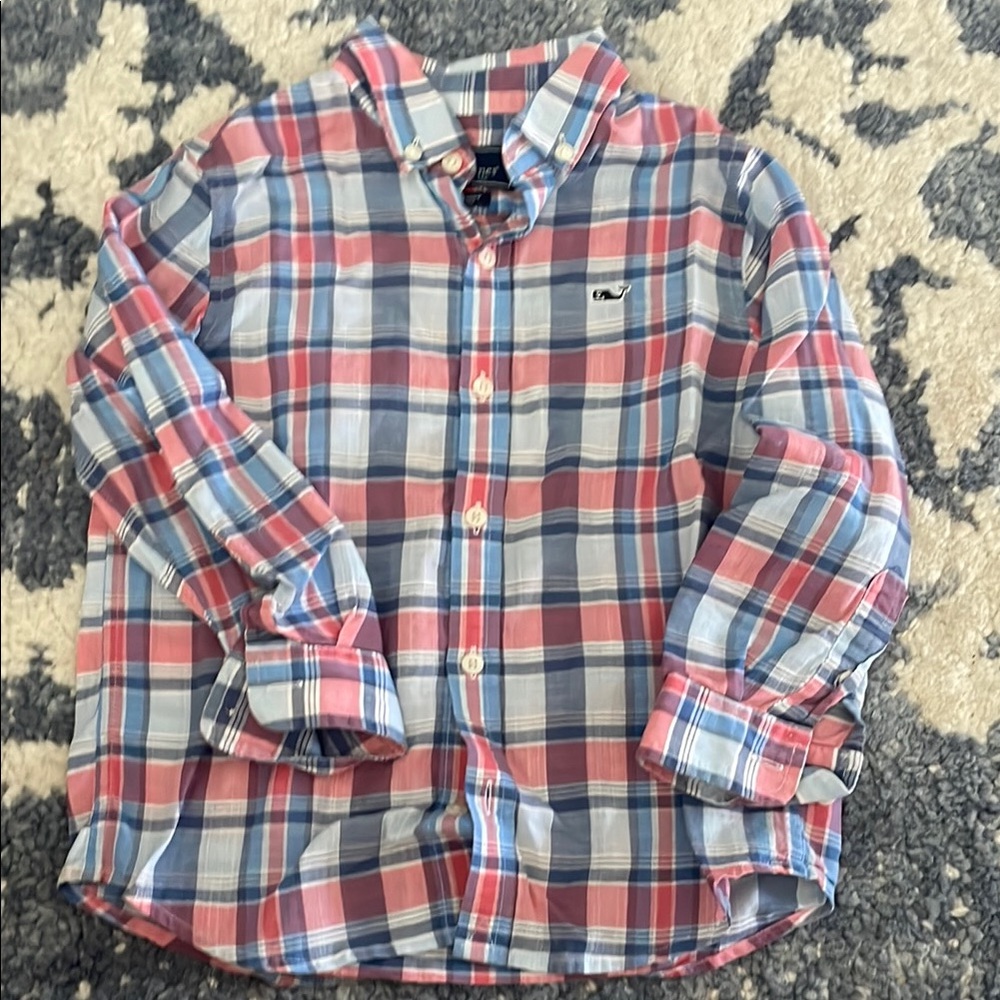 Vineyard vines Plaid Button-Up Shirt